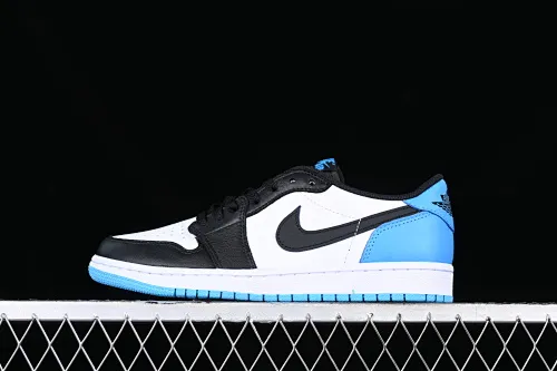 All categories Air Jordan Jordan series basketball shoes Air Jordan 1 Low LJR version Air Jordan 1 Low OG "UNC" AJ1 Joe 1 blue and white low-top basketball shoes CZ0790-104